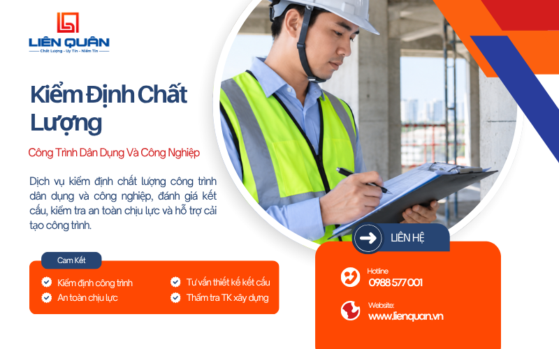Khảo sát, đánh giá kết cấu và an toàn chịu lực công trình xây dựng