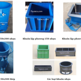 Khuôn Đúc Mẫu Bê Tông Bằng Nhựa Các Loại