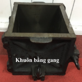 Khuôn Đúc Mẫu Bê Tông Lập Phương 150mm Bằng Gang